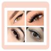 ANNAFRIS 16Rows L/L+/LC/LD/LU(M)/N Curl False Eyelash Extensions Mink Matte Black 8-15mm Mixed Tray L curl Makeup Lashes